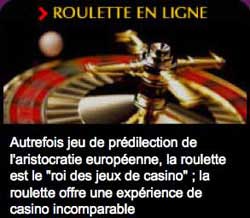 Jeux roulette